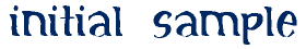 Click to preview font sample