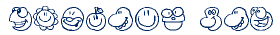 Click to preview font sample